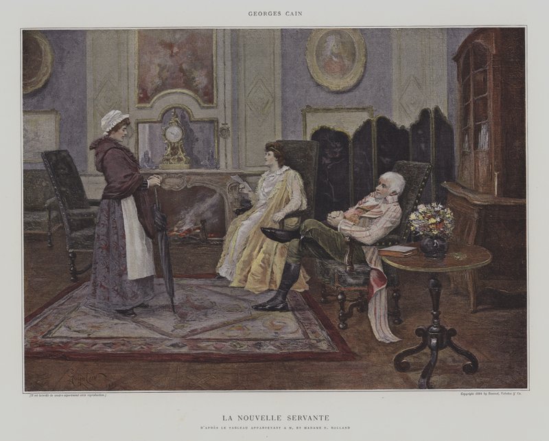Uusi palvelija tekijältä Georges Jules Auguste Cain