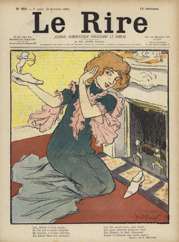 Kuvitus Le Rirelle tekijältä Georges Meunier