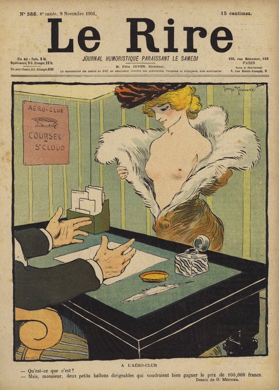 Kuvitus Le Rirelle tekijältä Georges Meunier