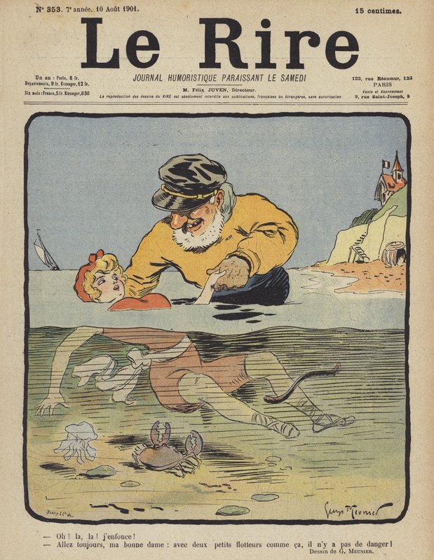 Kuvitus Le Rirelle tekijältä Georges Meunier