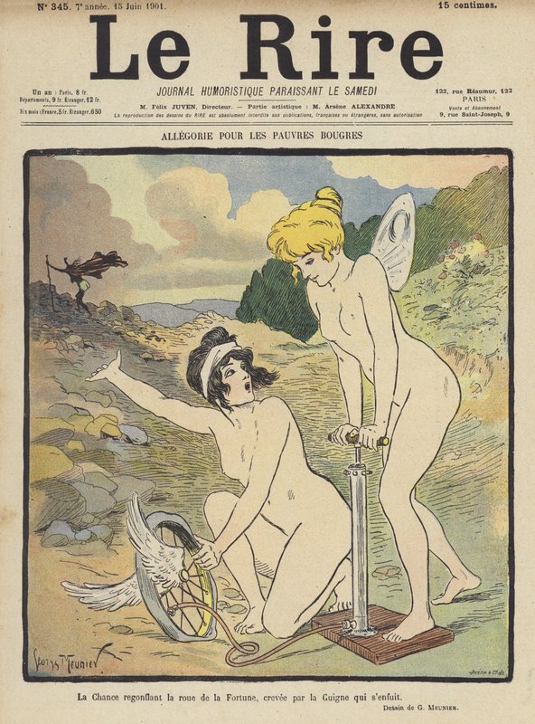 Kuvitus Le Rirelle tekijältä Georges Meunier