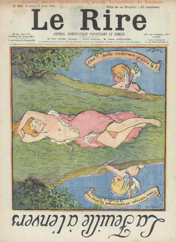 Kuvitus Le Rirelle tekijältä Georges Meunier