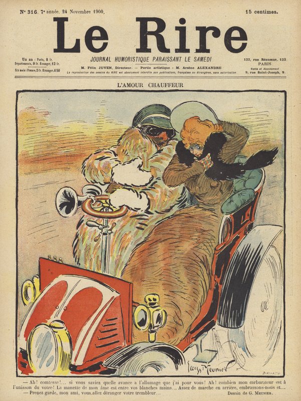 Kuvitus Le Rirelle tekijältä Georges Meunier