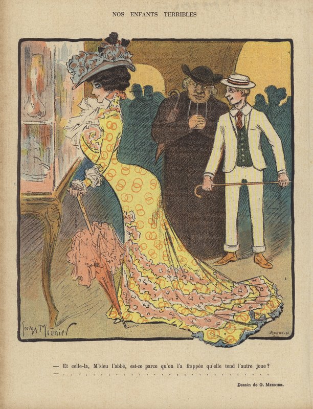 Kuvitus Le Rirelle tekijältä Georges Meunier
