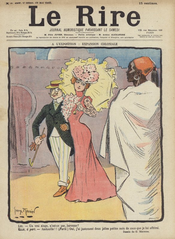 Kuvitus Le Rirelle tekijältä Georges Meunier