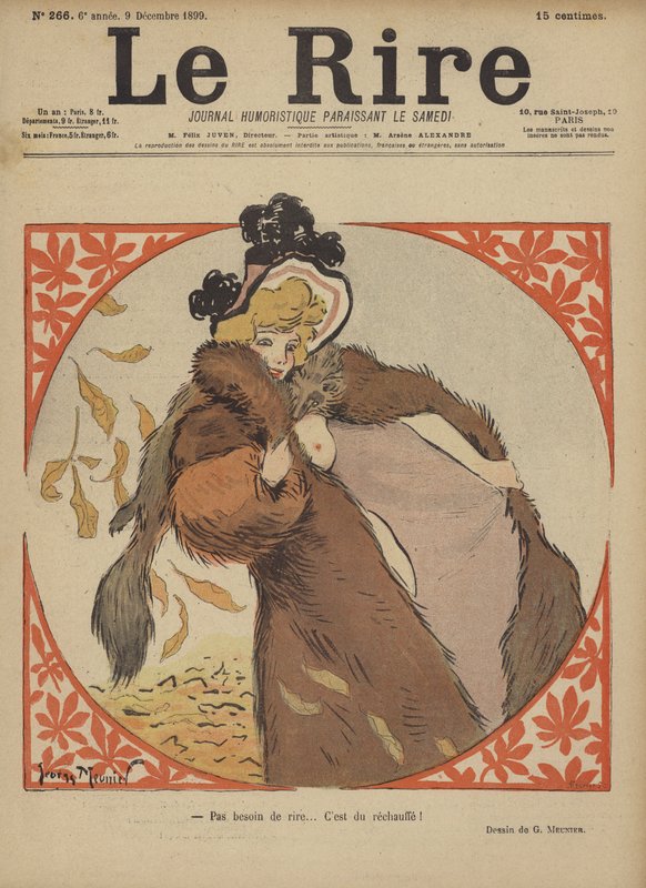 Kuvitus Le Rirelle tekijältä Georges Meunier