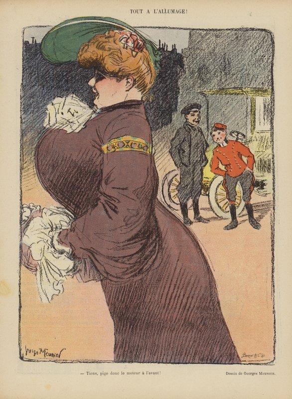 Kuvitus Le Rirelle tekijältä Georges Meunier