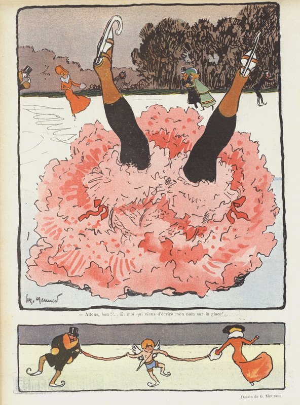 Kuvitus Le Rirelle tekijältä Georges Meunier
