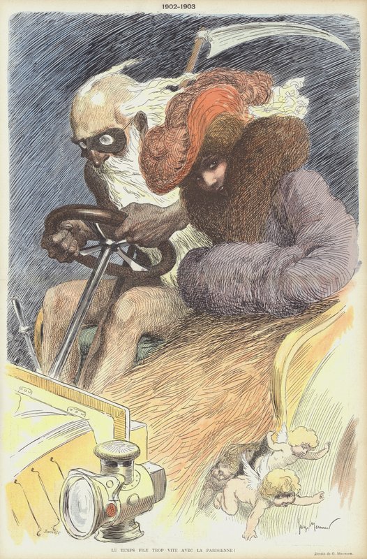 Kuvitus Le Rirelle tekijältä Georges Meunier