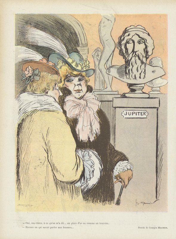 Kuvitus Le Rirelle tekijältä Georges Meunier