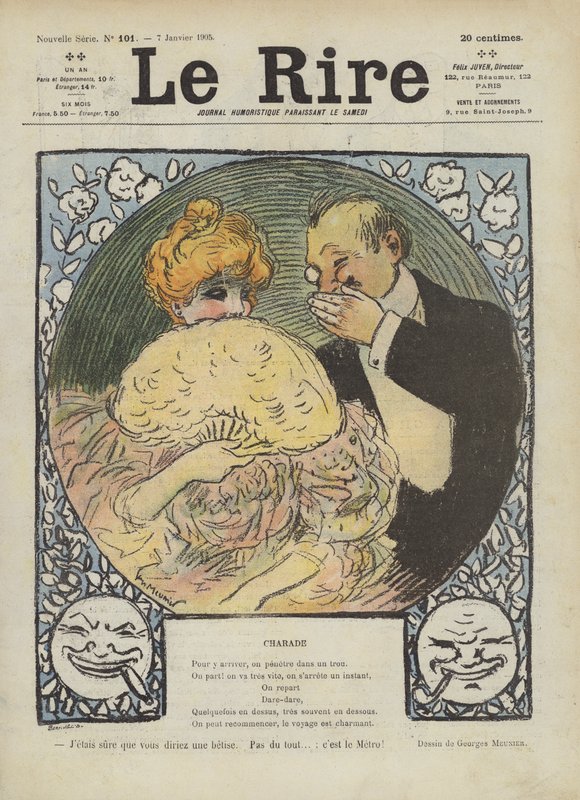 Kuvitus Le Rirelle tekijältä Georges Meunier
