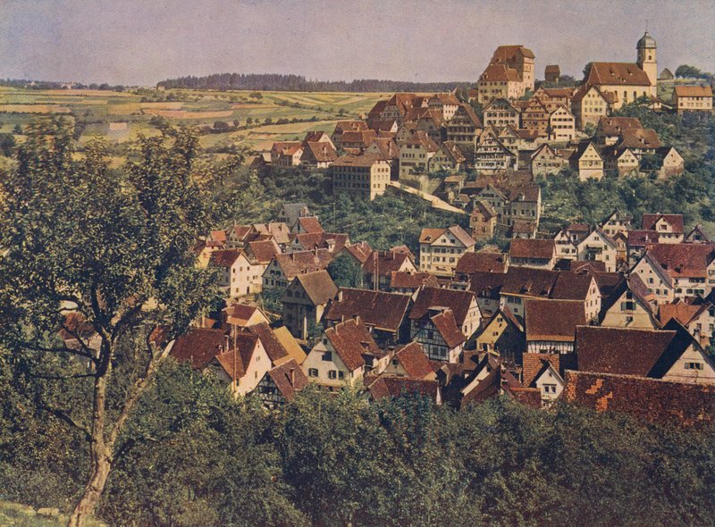 Altensteig, Schwarzwald, Saksa (värikuva) tekijältä German Photographer
