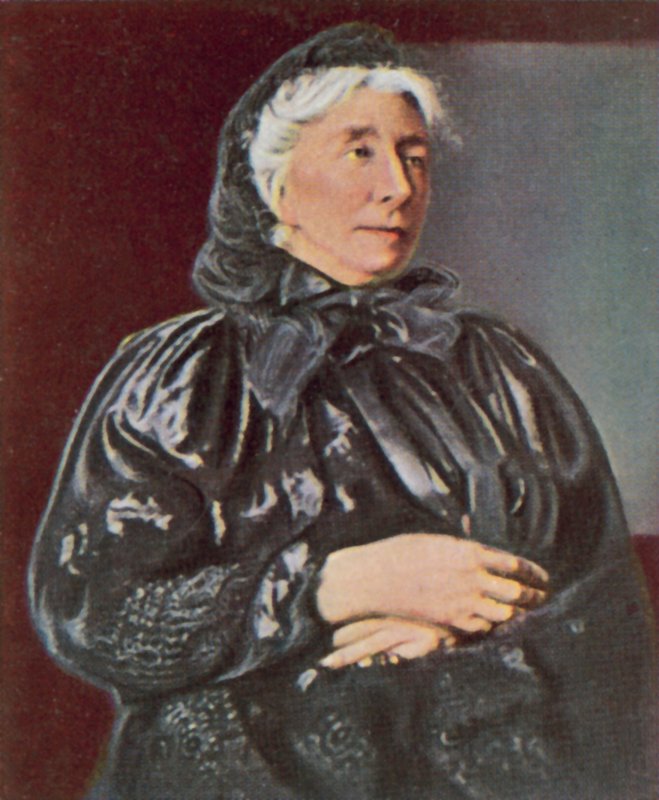 Cosima Wagner, Richard Wagnerin toinen vaimo (värillinen kuva) tekijältä German Photographer