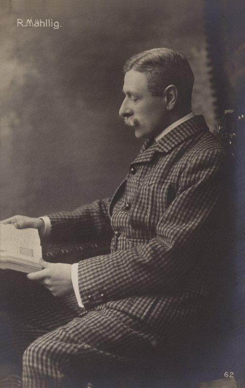 Ricardo Mahlligin muotokuva (s/w-valokuva) tekijältä German Photographer