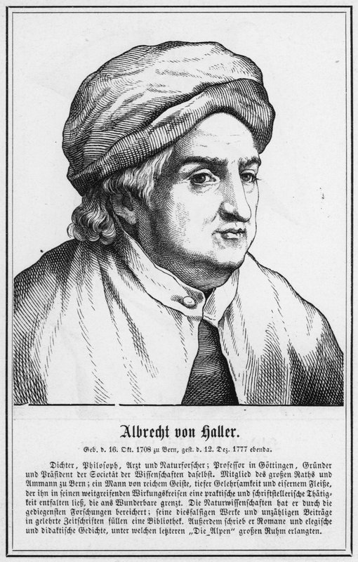 Albrecht von Haller (kaiverrus) tekijältä German School
