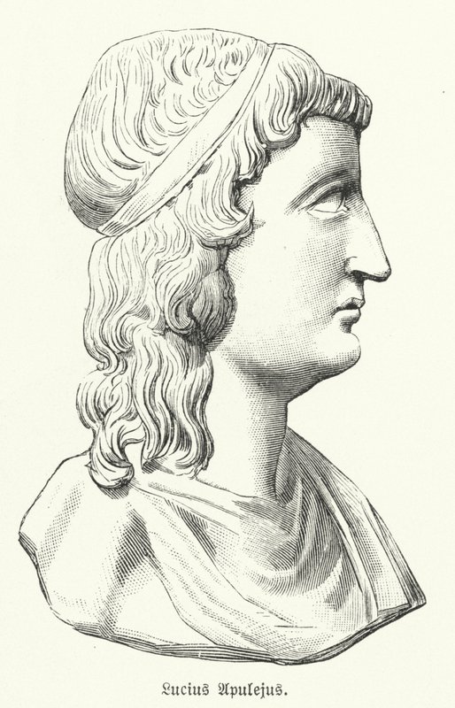 Apuleius, roomalainen kirjailija, filosofi ja retorikko (litho) tekijältä German School