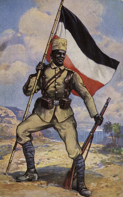 Askari, ensimmäisen maailmansodan siirtomaa-sotilas Saksan Itä-Afrikasta tekijältä German School