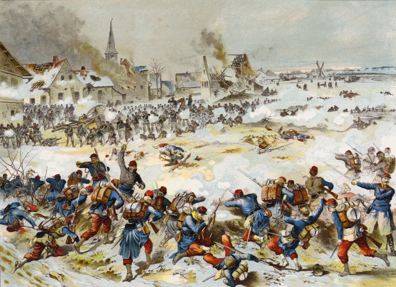 Bapaumen taistelu, Ranskan ja Preussin sota, 3. tammikuuta 1870 tekijältä German School