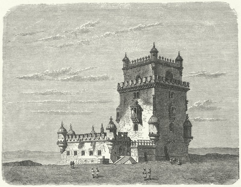 Belem Tower, Lissabon (kaiverrus) tekijältä German School