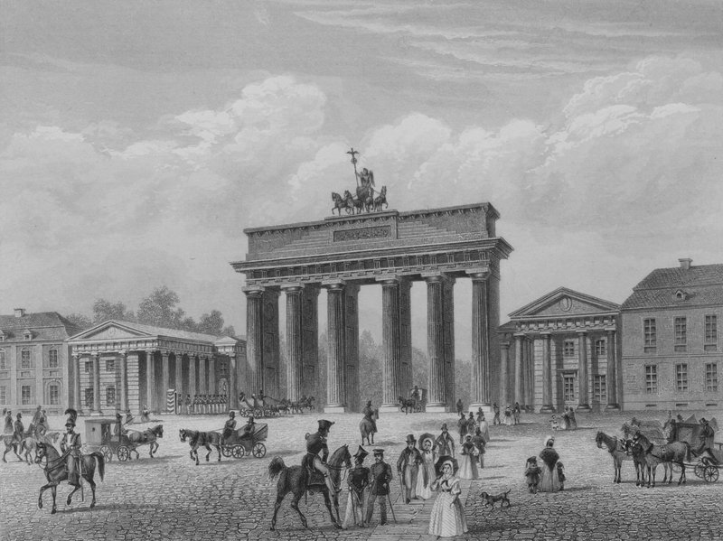 Brandenburgin portti, Berliini (teräskaiverrus) tekijältä German School