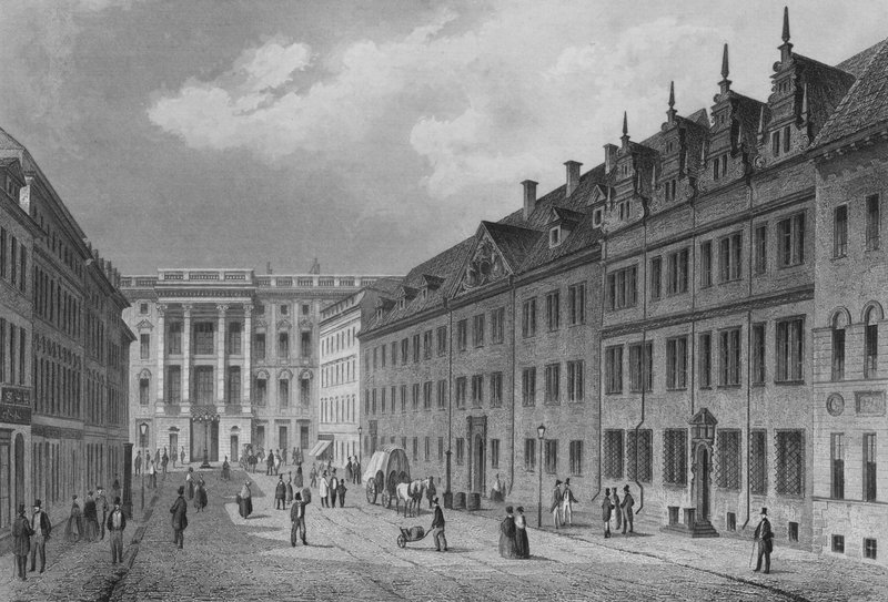 Breite Strasse, Berliini (teräskaiverrus) tekijältä German School