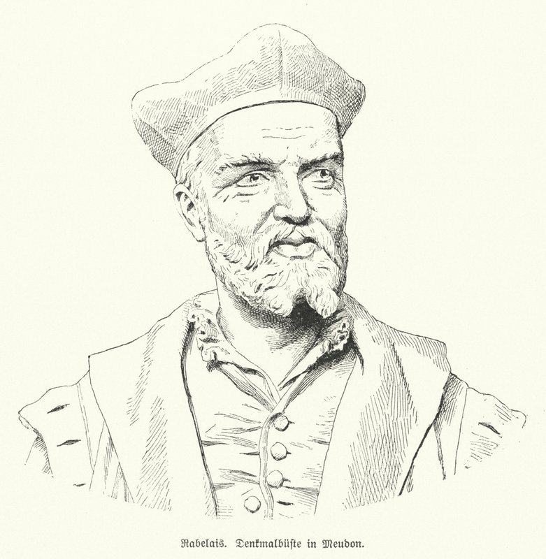 Ranskalaisen kirjailijan Francois Rabelais