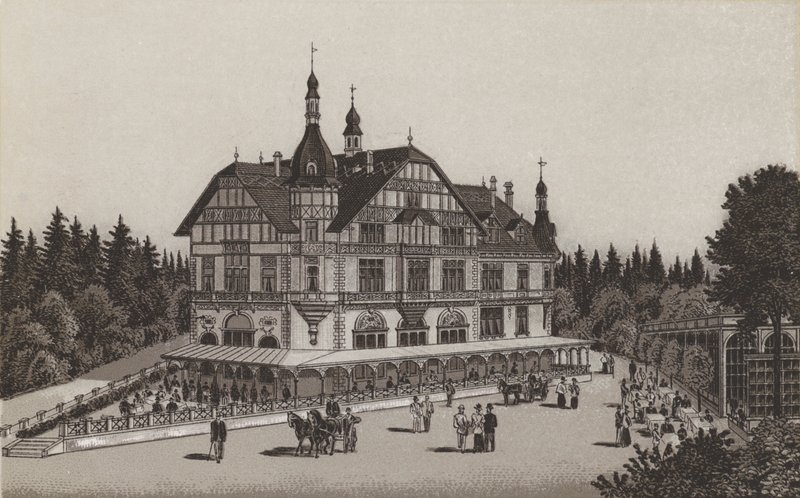 Cafe Jagerhaus (litho) tekijältä German School