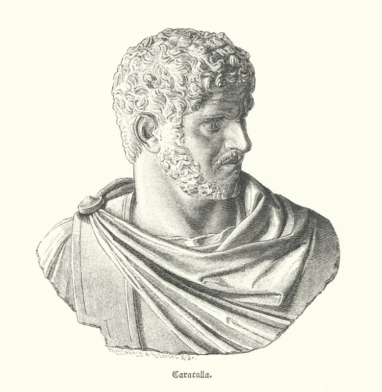 Caracalla, Rooman keisari (kaiverrus) tekijältä German School