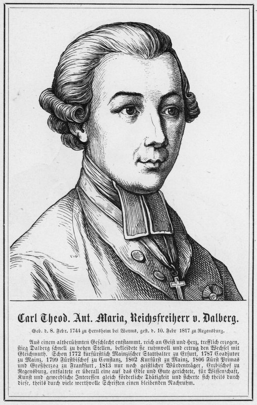 Carl Theodor Anton Maria, Reichsfreiherr von Dalberg (kaiverrus) tekijältä German School