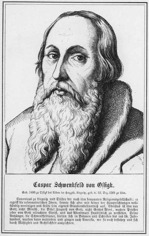 Caspar Schwenkfeld von Ossigk (kaiverrus) tekijältä German School
