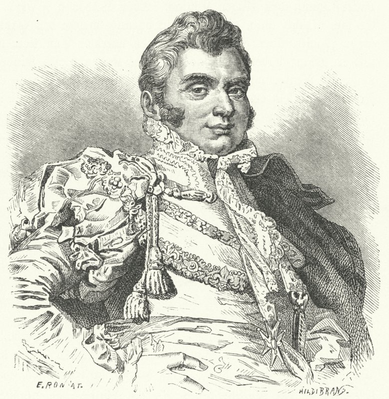 Charles Ferdinand, Berryn herttua (kaiverrus) tekijältä German School