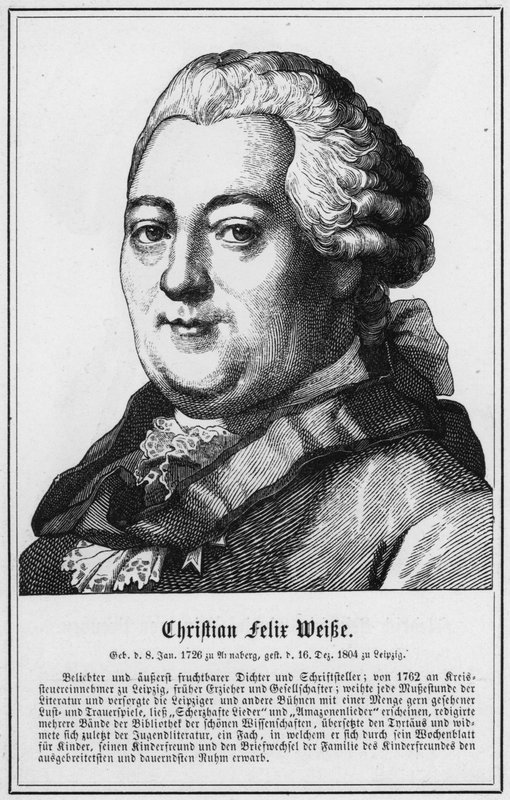 Christian Felix Weibe (kaiverrus) tekijältä German School