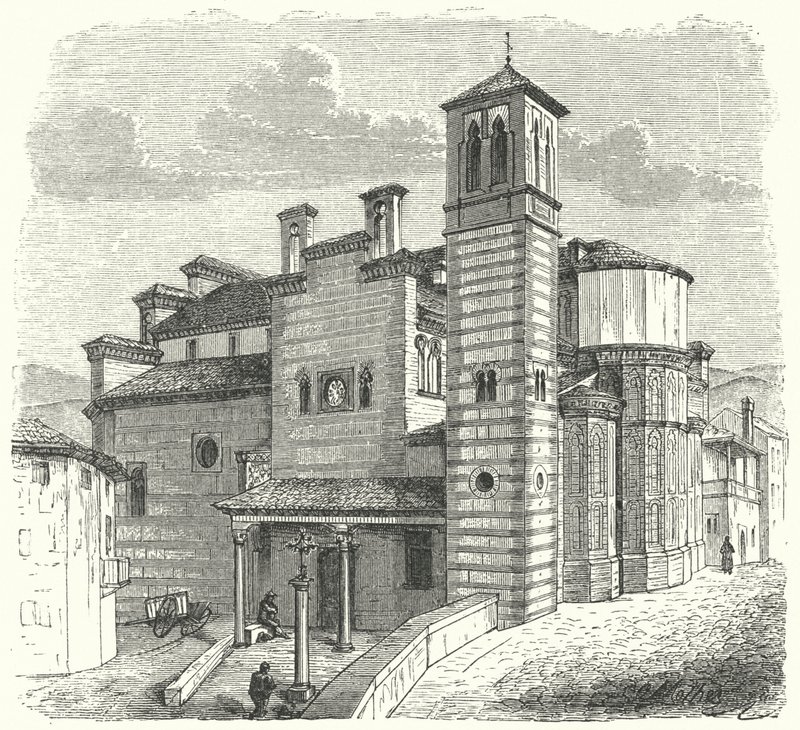 Santiago del Arrabalin kirkko, Toledo, Espanja (kaiverrus) tekijältä German School