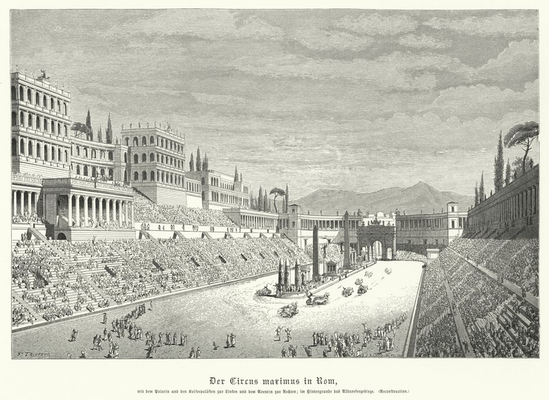 Circus Maximus, Rooma (kaiverrus) tekijältä German School