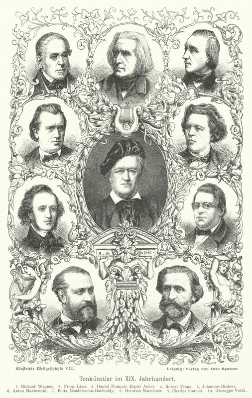 1800-luvun säveltäjät tekijältä German School