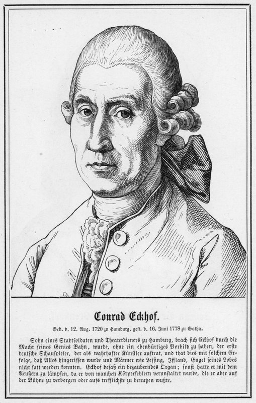 Conrad Eckhof (kaiverrus) tekijältä German School