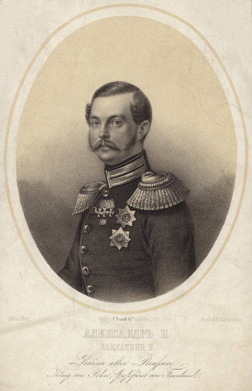 Venäjän keisari Aleksanteri II tekijältä German School