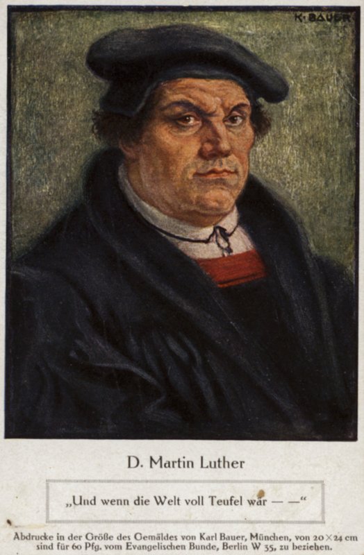 Tohtori Martin Luther tekijältä German School