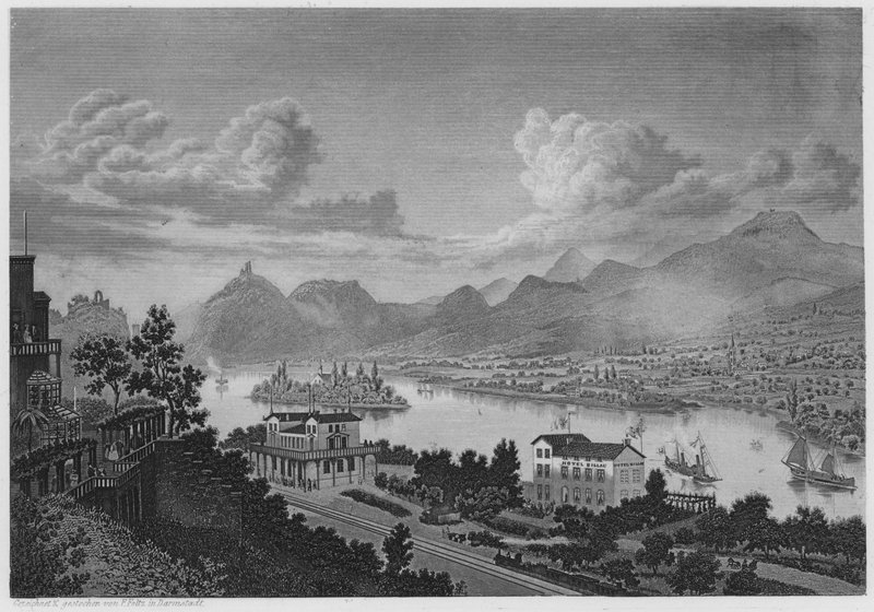 Drachenfels Nonnenwerth ja Rolandseck (kaiverrus) tekijältä German School