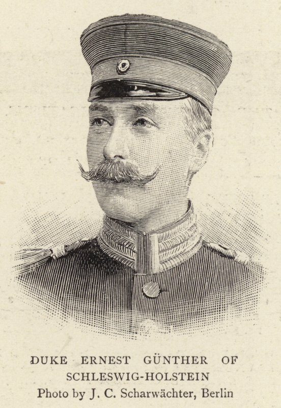 Schleswig-Holsteinin herttua Ernest Gunther tekijältä German School