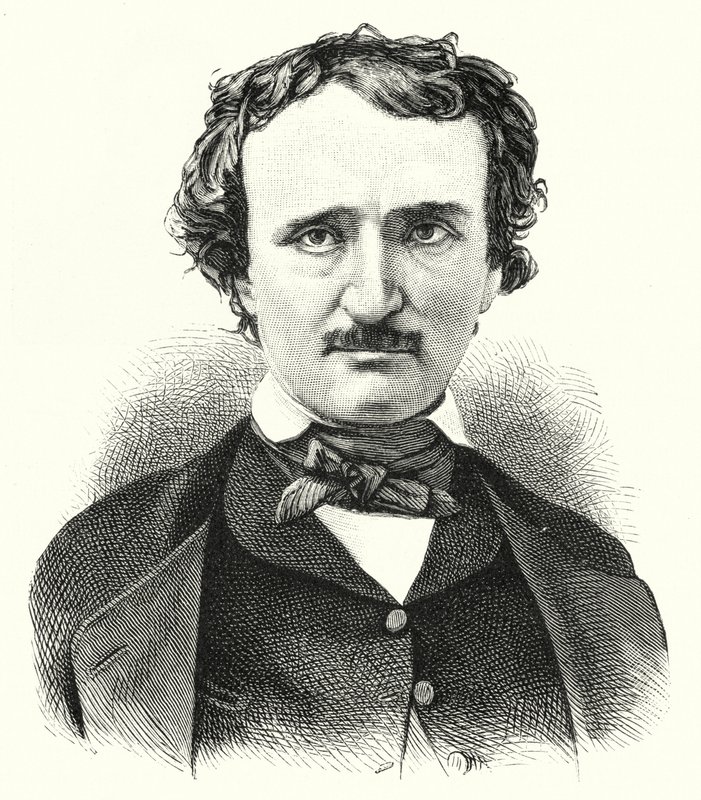 Edgar Allan Poe, yhdysvaltalainen runoilija ja novellikirjailija tekijältä German School