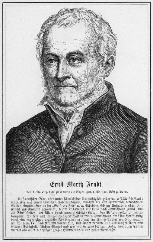 Ernst Morik Arndt (kaiverrus) tekijältä German School
