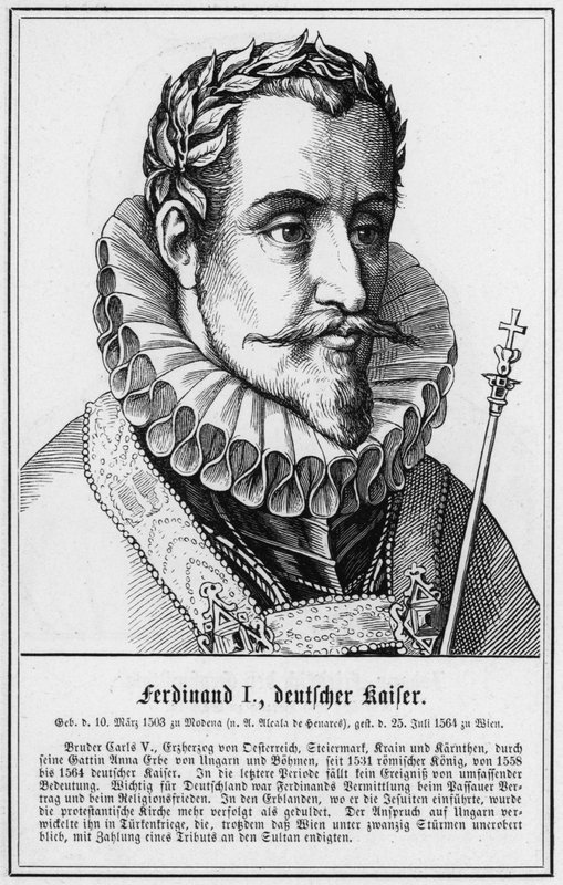 Ferdinand I, Deutscher Kaiser (kaiverrus) tekijältä German School