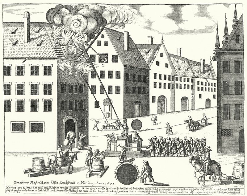 Palomiehet Nürnbergissä tekijältä German School