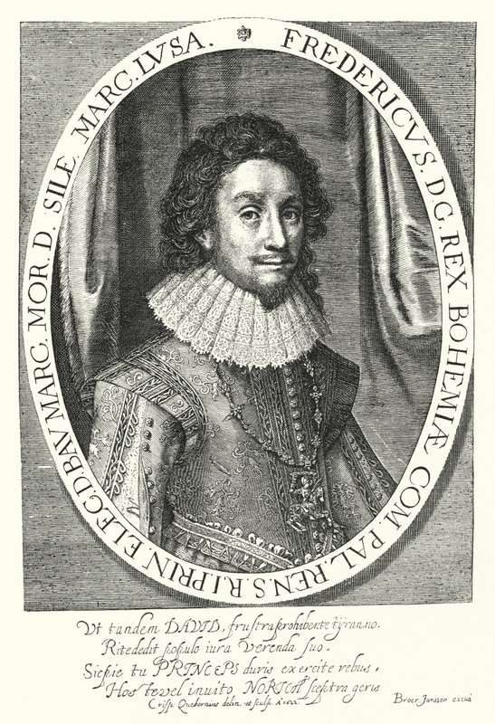 Frederick I, Böömin kuningas, talvikuningas (kaiverrus) tekijältä German School