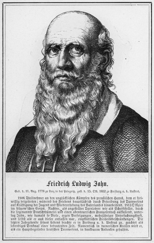 Friedrich Ludwig Jahn (kaiverrus) tekijältä German School