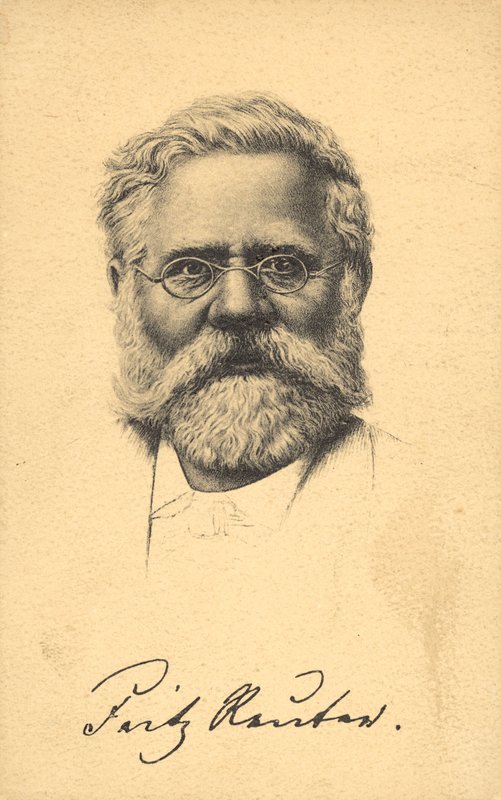 Fritz Reuter (litografia) tekijältä German School
