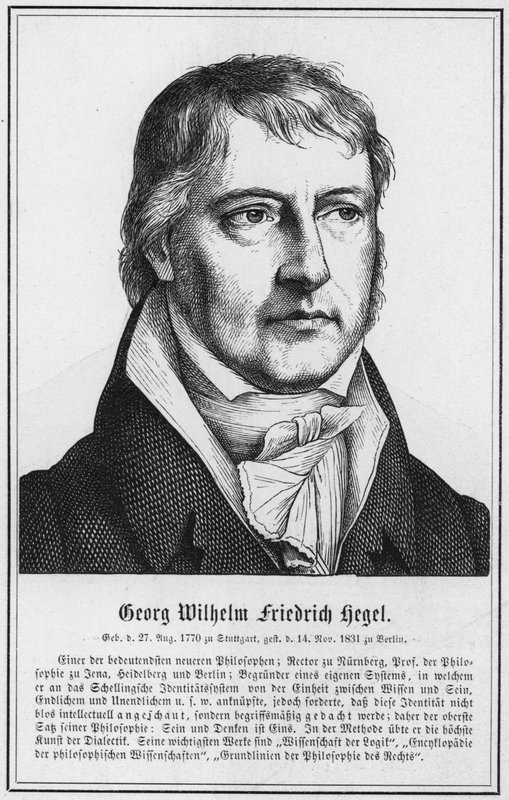 Georg Wilhelm Friedrich Hegel (kaiverrus) tekijältä German School