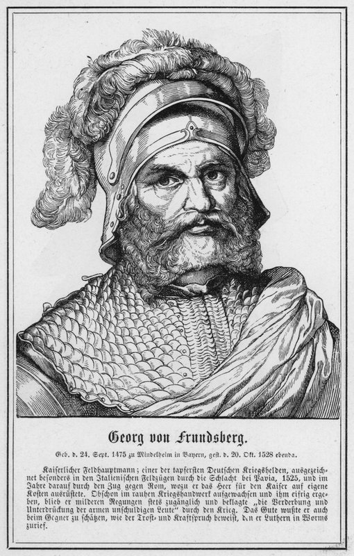 Georg von Frundsberg (kaiverrus) tekijältä German School