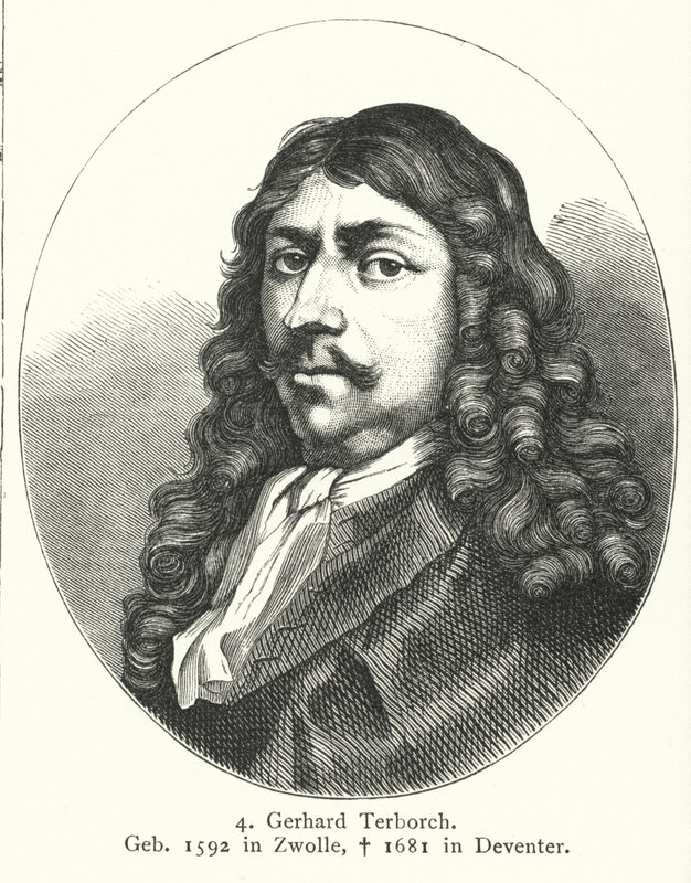 Gerard ter Borch, hollantilaisen kultakauden taidemaalari (kaiverrus) tekijältä German School